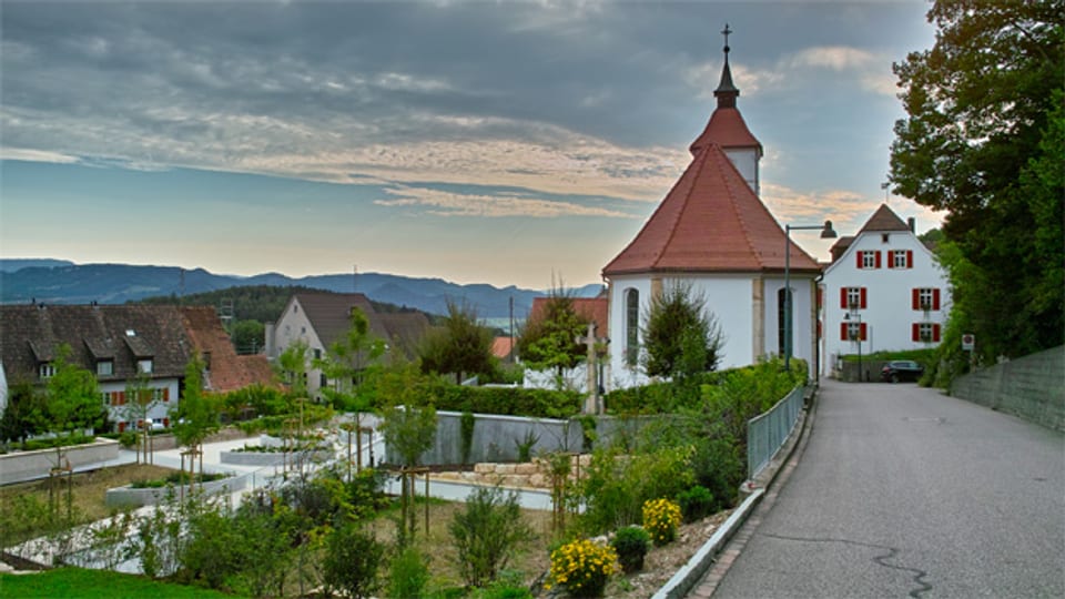 Das solothurner Dorf Himmelried liegt auf einer Höhe von 662 m ü. M.