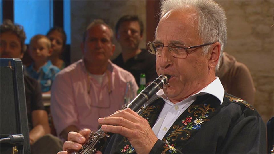 Hans Muff 2012 zu Gast in der Fernsehsendung «Potzmusig».