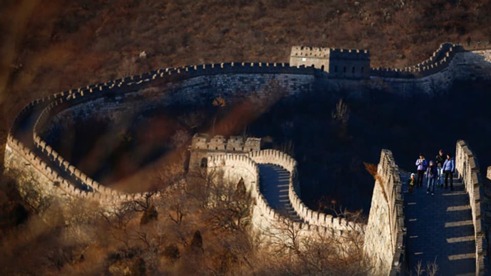 Die Chinesische Mauer gilt als eines der 7 Weltwunder der Moderne.