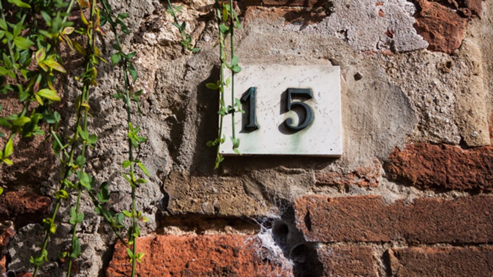 Gegenüber der 15 findet sich garantiert ein Haus mit ungerader Hausnummer.