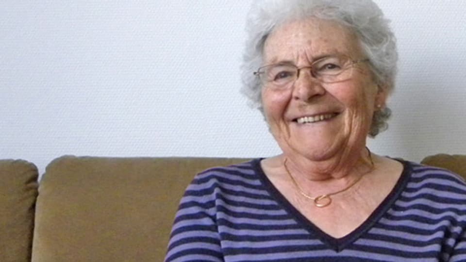 Trudi Strub (83) lebt heute im Alterszentrum Obere Mühle Lenzburg.