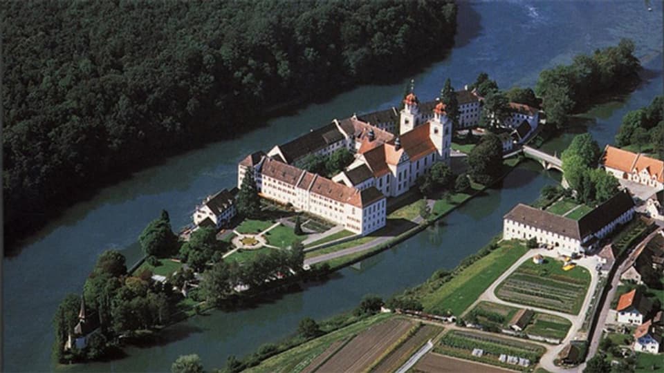 Die Musikinsel Rheinau im ehemaligen Kloster auf der Rheininsel ist ein einzigartiges Probezentrum für Musiker.