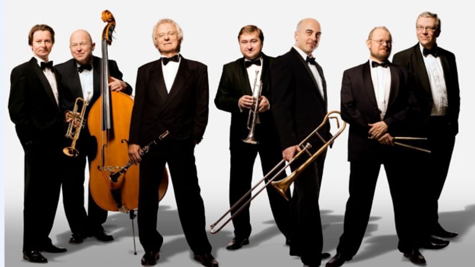Münchens beliebteste Traditional Jazz Band brilliert durch ihre bunte Vielseitigkeit.