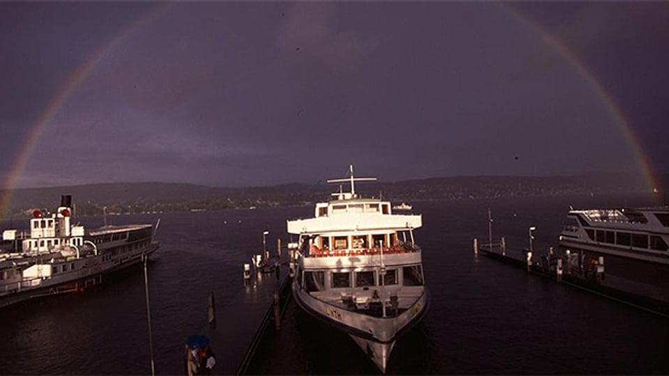 Stimmungsvoller Zürichsee.