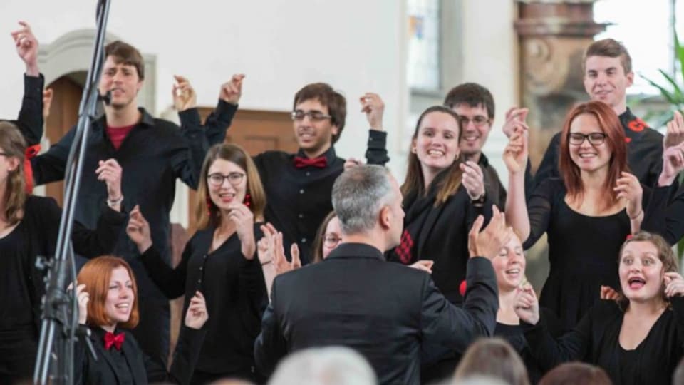 Der Schweizer Jugendchor wird jährlich neu zusammengestellt.