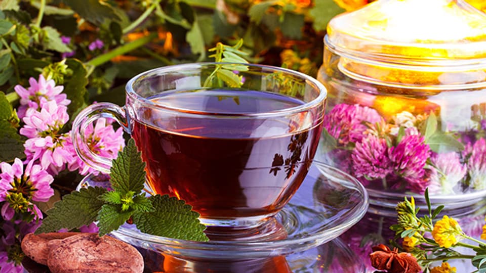 Eine Tasse Tee kann helfen, die nötige Ruhe wieder zu erlangen.