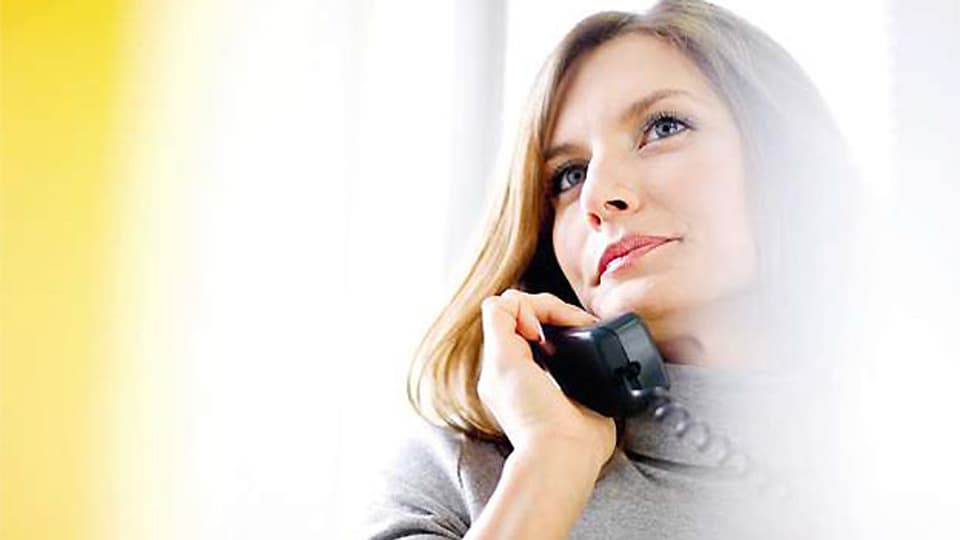 Ein Telefonat mit einfacher Aufgabenstellung gibt Aufschluss über die persönliche Hörstärke. zvg