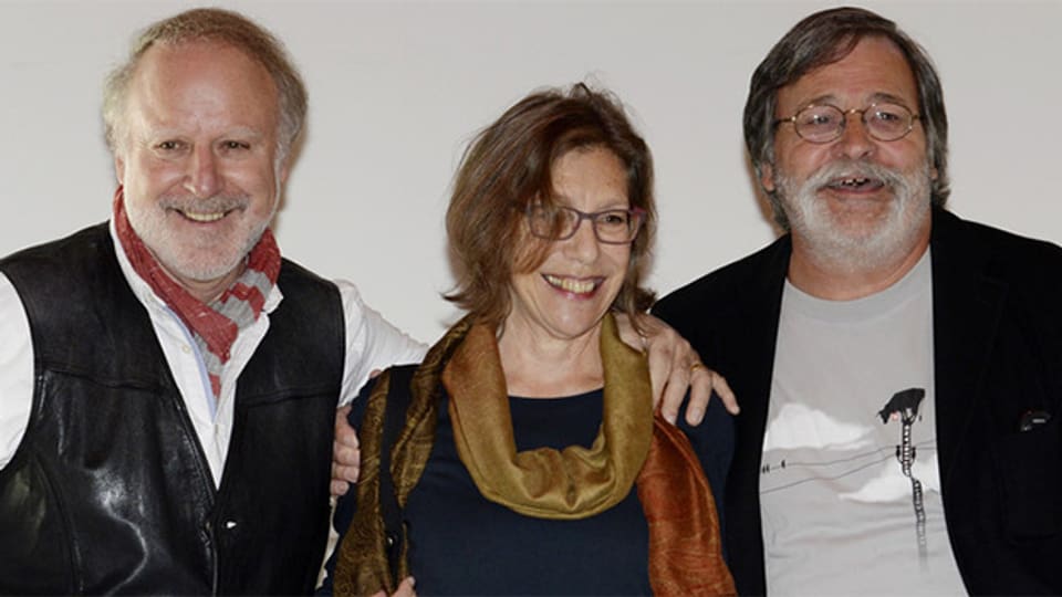 Peter, Sue und Marc im September 2015 an der Vorstellung des Musicals «Io senza te».