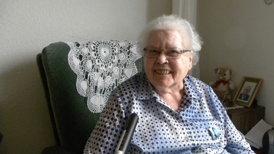 Die 88-jährige Ruth Schnyder lebt heute im Altersheim in Grenchen.