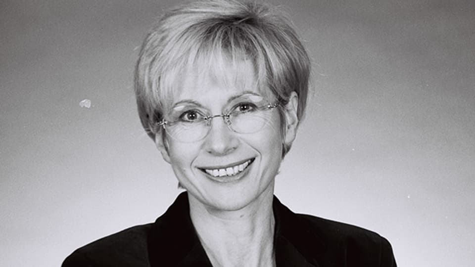 Helen Issler, ehemalige Redaktionsleiterin und Moderatorin von «Schweiz aktuell». in einer Aufnahme aus dem Jahr 1998.