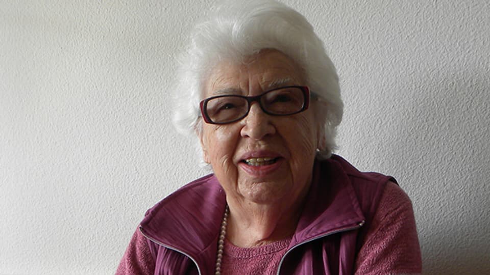 Agatha Schicker-Kälin wohnt heute in einem Alterszentrum in Baar.