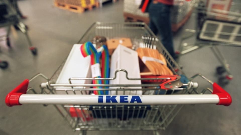 Mit zwei Ikea-Fans auf Einkaufstour in Lyssach.