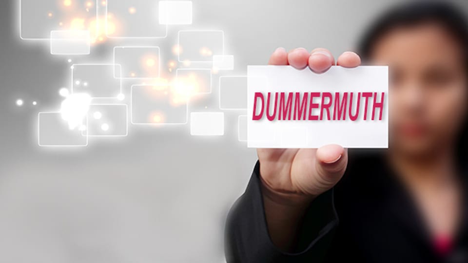 Dummermuth: unvoreingenommen, aber auch etwas naiv.