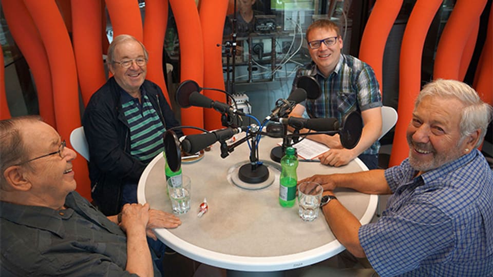 Guido, Vic und Alex Eugster zu Gast bei Sämi Studer im «SRF Musikwelle Brunch».