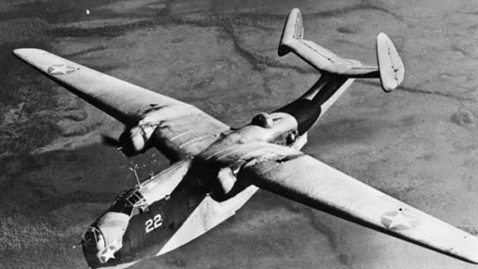 American Patrol Kriegsflugzeug während Einsatz im zweiten Weltkrieg.