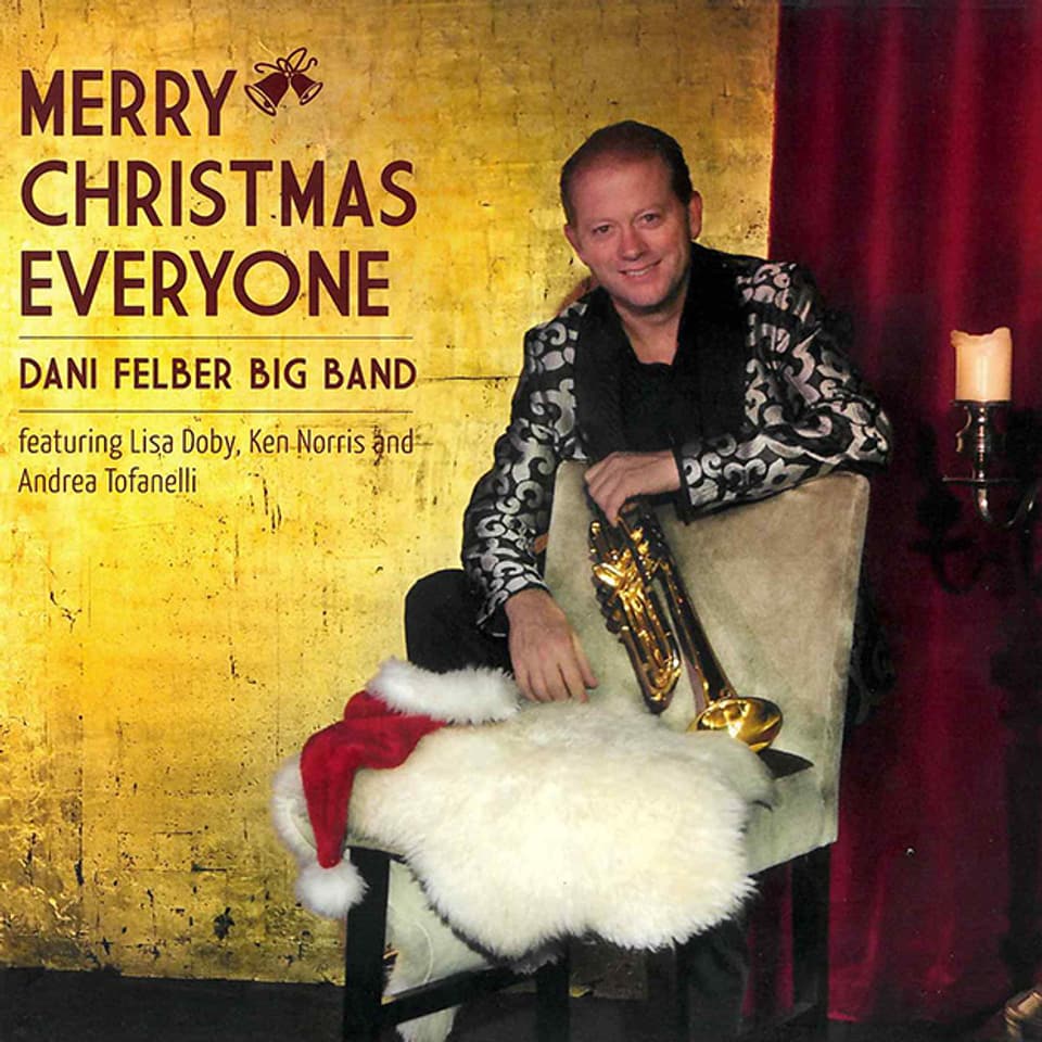 CD-Cover «Merry Christmas everyone» von Dani Felber.
