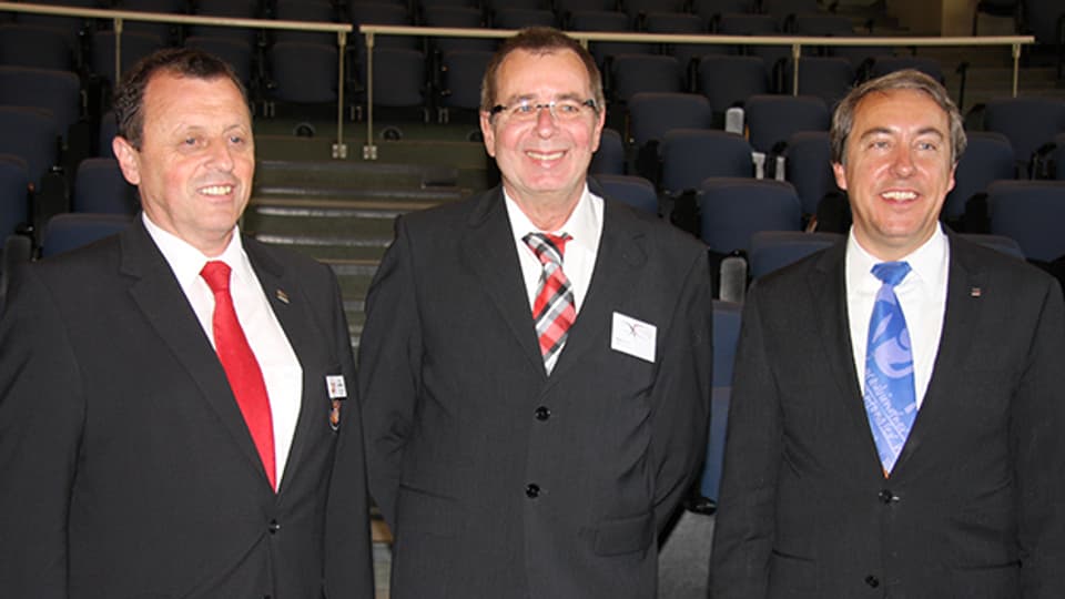 Franz Seeberger, Peter Börlin und Andy Kollegger sind neu in der SBV-Verbandsleitung.