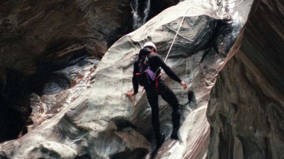 Das Hörspiel von 1978 berichtet von drei Bergsteigern auf dem Weg ins Januarloch.