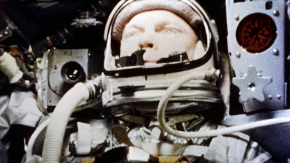 In knapp 5 Stunden umkreiste John Glenn (1921-2016) drei Mal die Erde.
