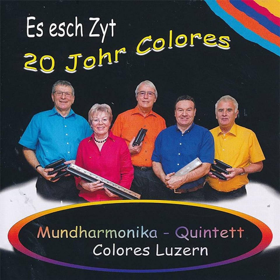 Colores Muulörgeler Luzern auf dem Jubiläums-Album «Es isch Zyt».