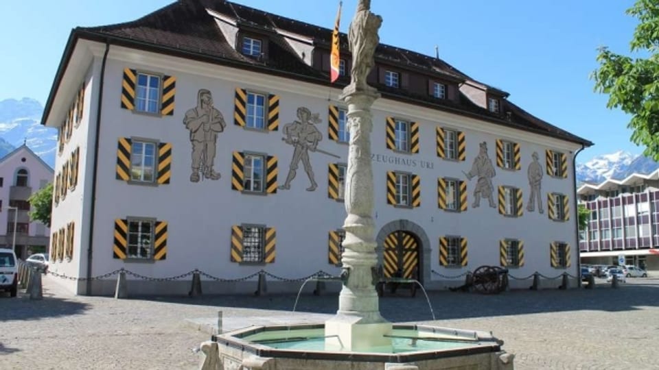 Das ehemalige Zeughaus mitten in Altdorf steht heute ganz im Zeichen der Volksmusik.
