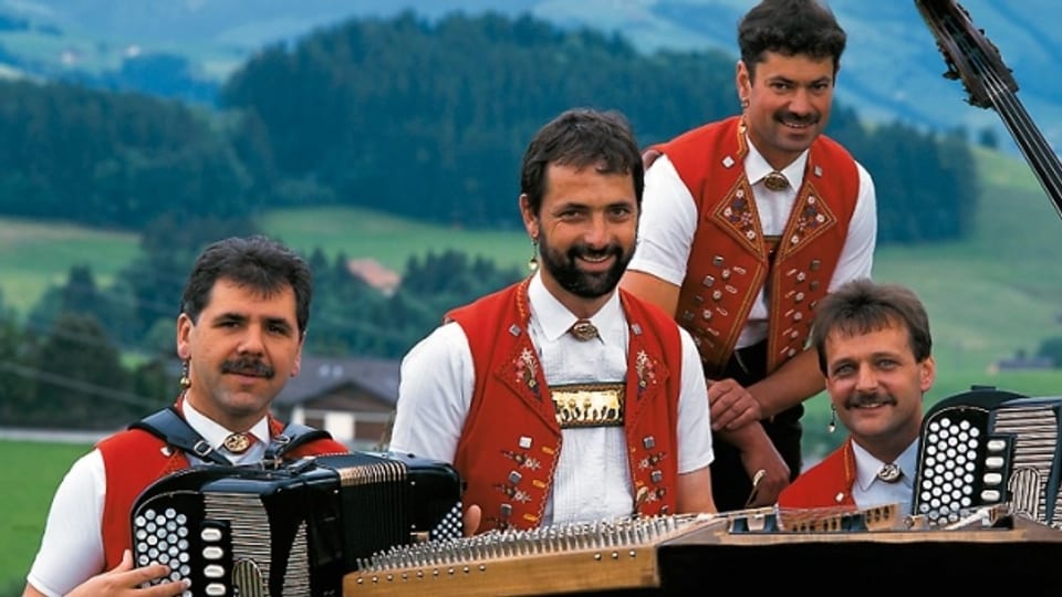 Die Alpsteebuebe gaben 1976 ihr erstes Konzert.