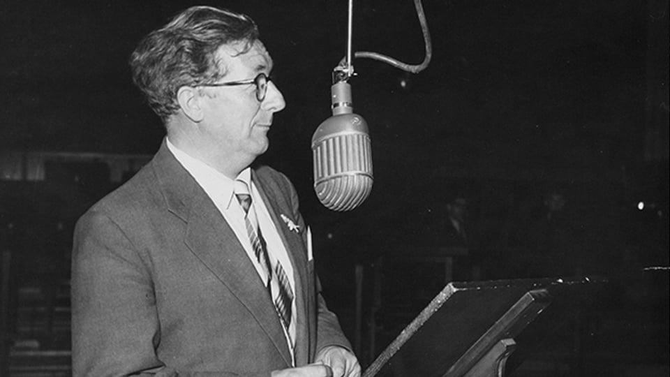 Peter W. Staub präsentierte in den 1950er-Jahren auch ab und zu die Jugendstunden auf Radio Beromünster.