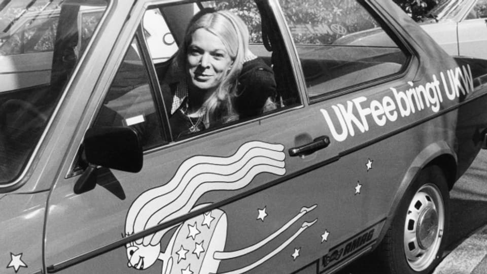 Birgit Steinegger tourte 1978 als UKfee durch die Schweiz.