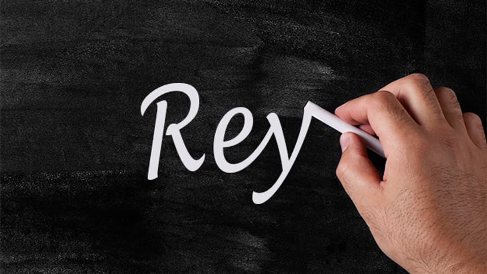 Beim Familienname Rey muss man je nach Herkunft von zwei verschiedene Namensbildungen ausgehen.