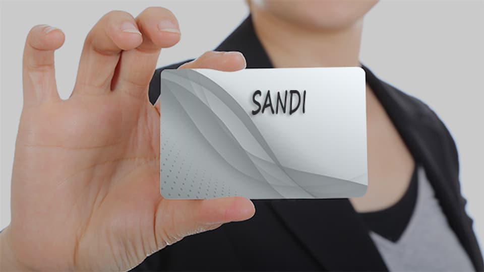 Der Name Sandi hat einen italienischen Touch.