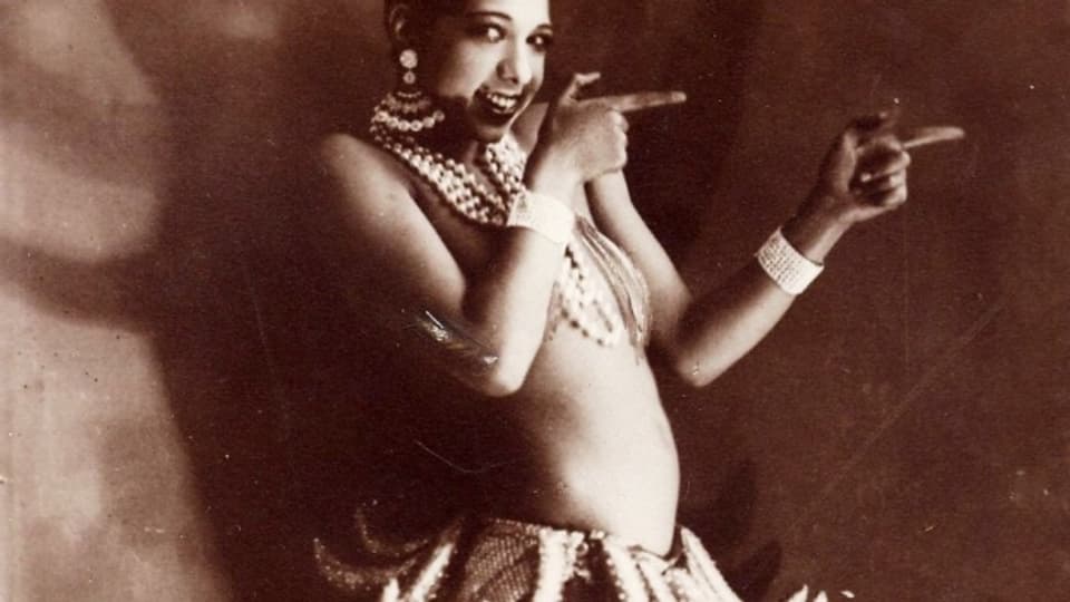 Historische Aufnahme der Josephine Baker von 1927