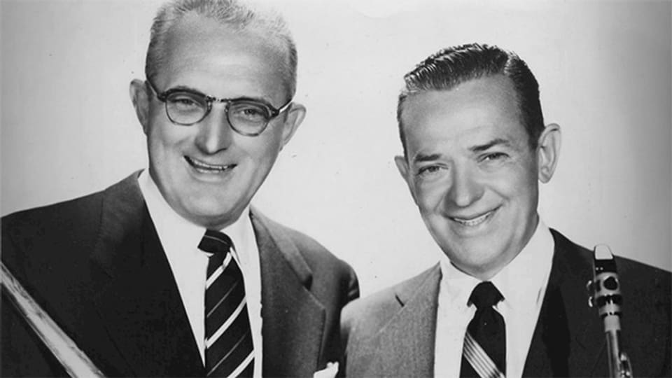 Tommy und Jimmy Dorsey 1955.