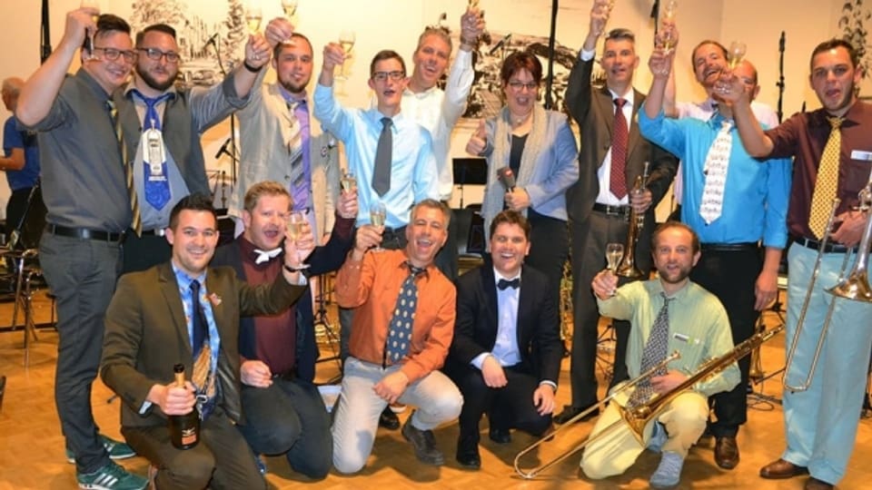 2017 hat Fihuspa den Titel «beliebteste Blaskapelle der Schweiz» gewonnen. Die Ostschweizer treten somit am Samstag als Titelverteidiger an.
