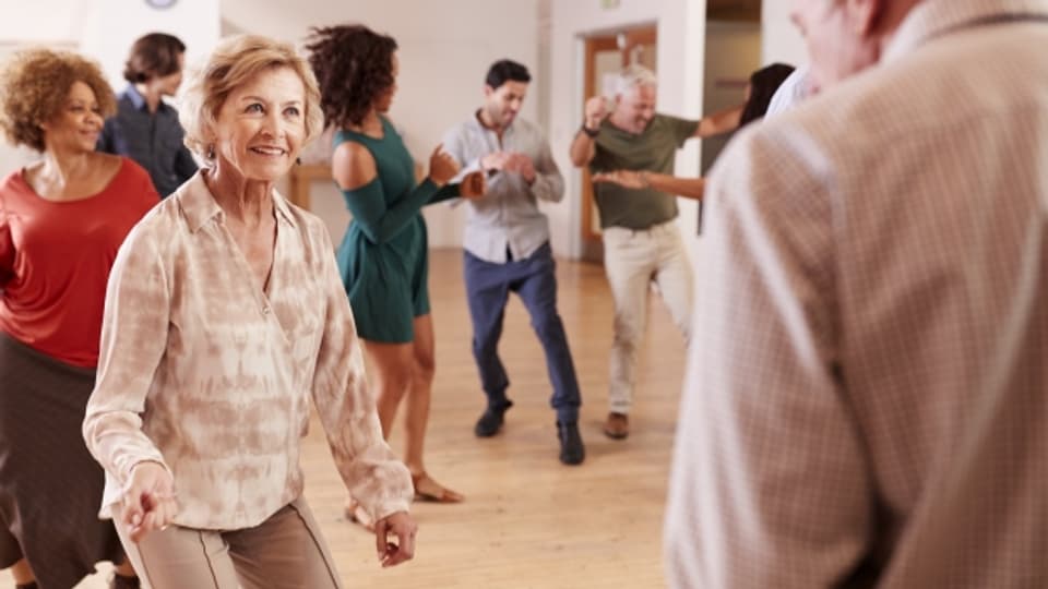 Fürs Tanzen ist man nie zu alt.