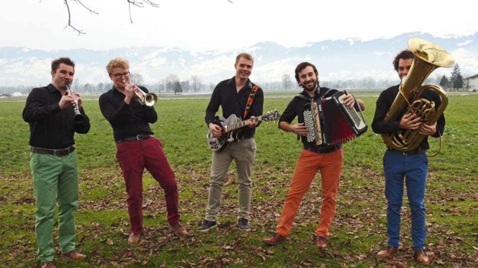 Das Rex Quintett bedient sich an bekannten Melodien aus verschiedenen Stilrichtungen