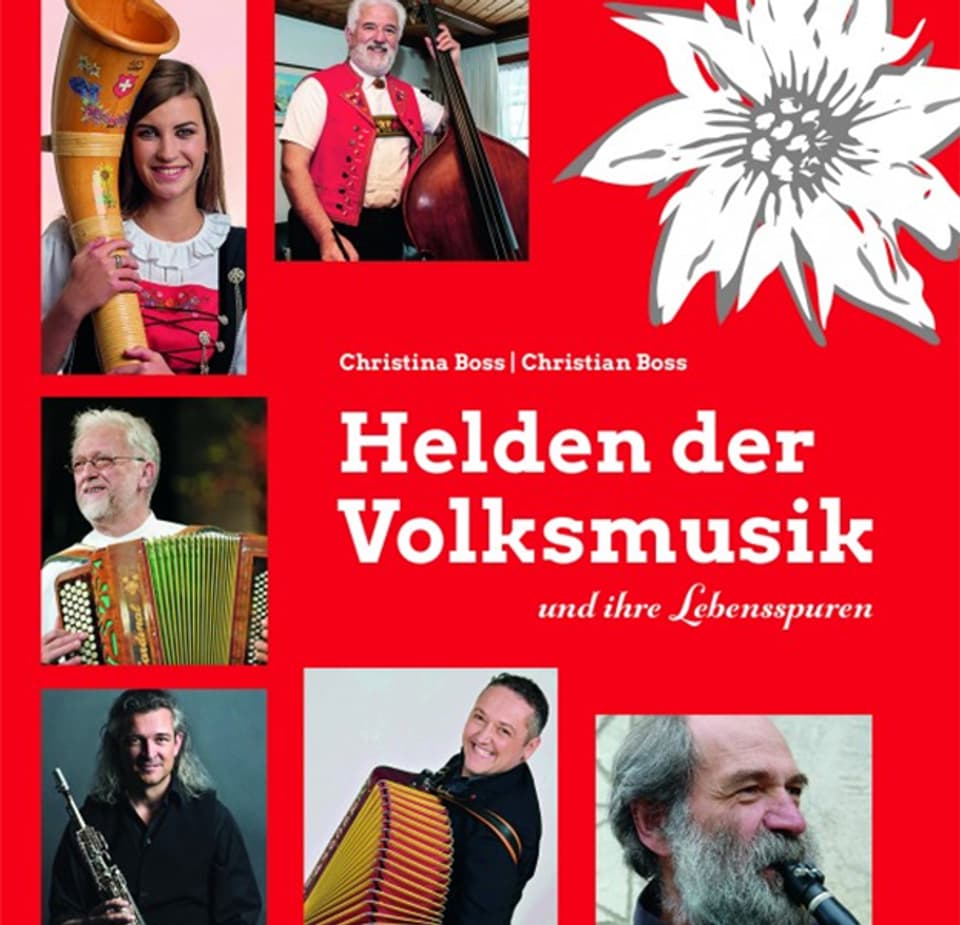 Ausschnitt Buchcover «Helden der Volksmusik».