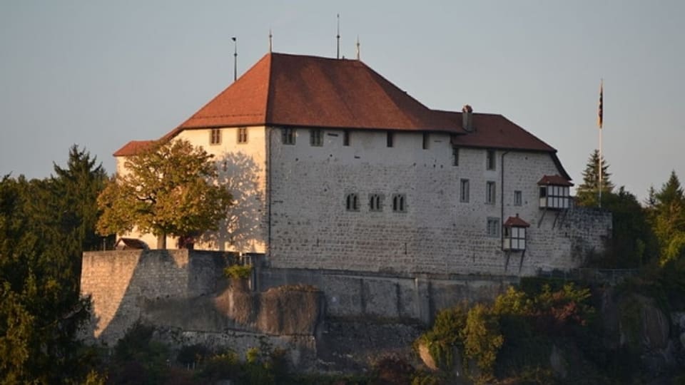 Im Schloss Laupen befinden sich im nordöstlichen Flügel leere Gefängniszellen.