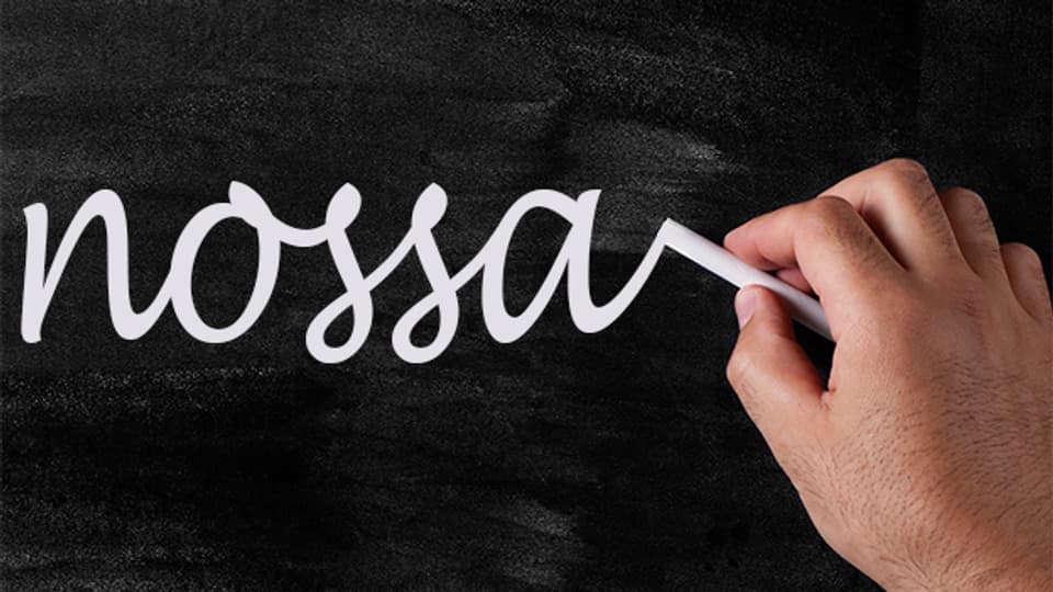 Die verschiedenen Bedeutungen des Wortes nossa variieren von Dialekt zu Dialekt.