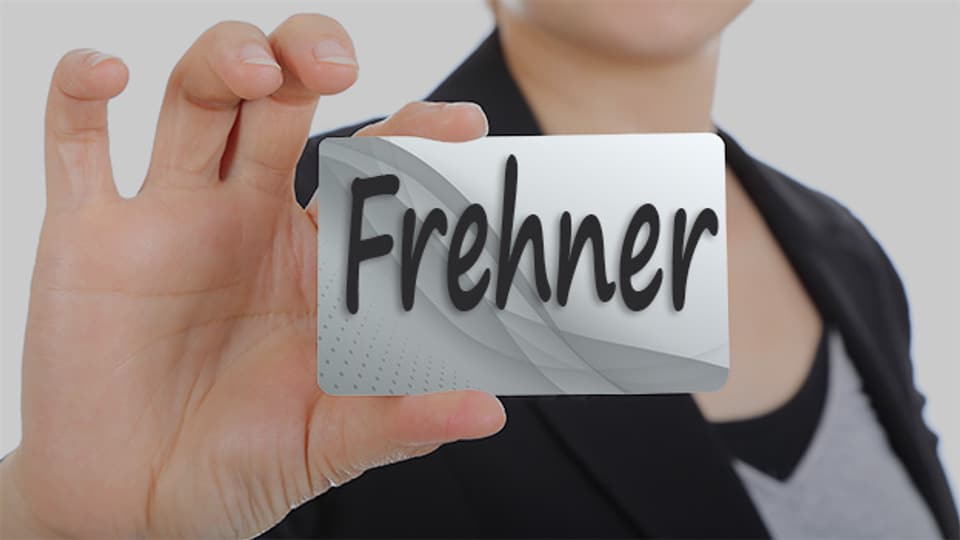Der Familienname Frehner ist vor allem in Appenzell verbreitet.