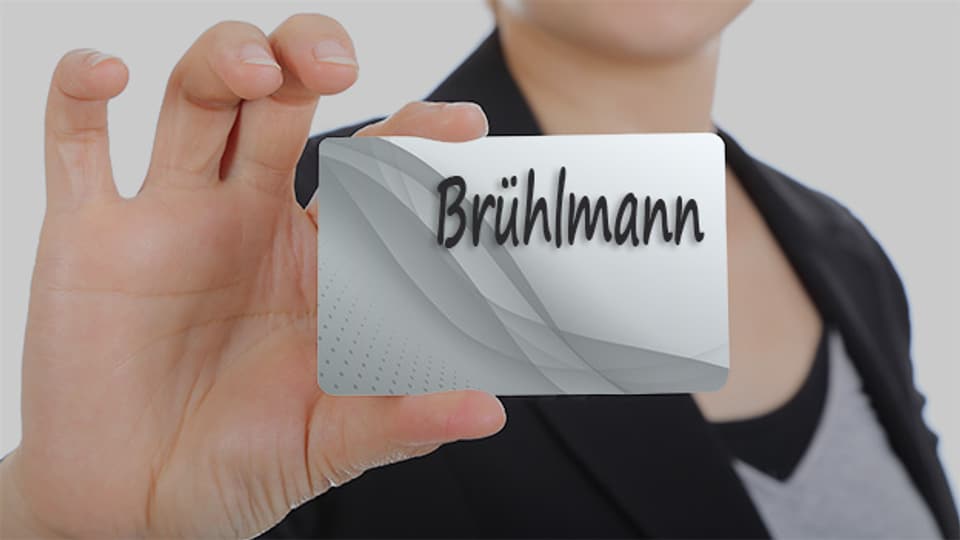 Der Familienname Brühlmann ist etwas weniger weit verbreitet als der Flurname.
