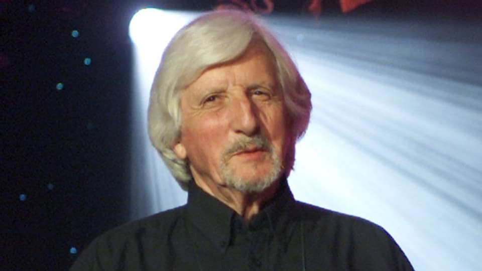 Pianist Géo Voumard im Jahr 2000 am Jazzfestival in Montreux.
