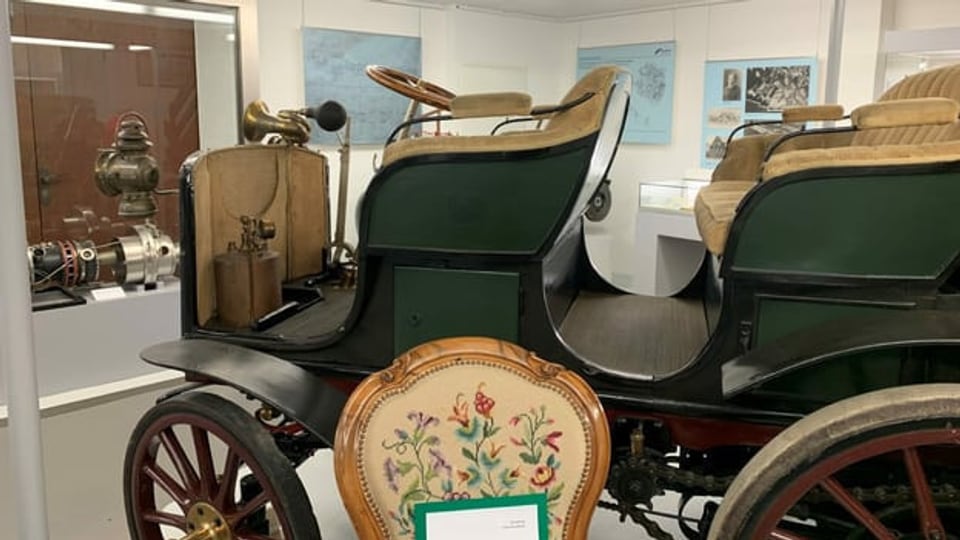 Ein Oldtimer der Firma Saurer ist Bestandteil der Sammlung des historischen Museums im Schloss Arbon.