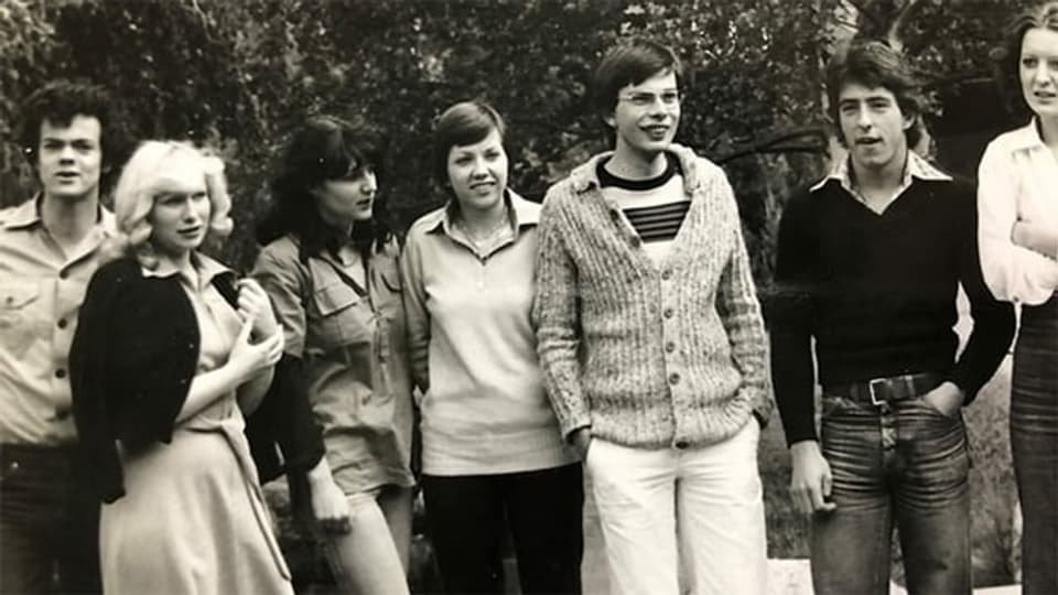 Rudolf Ziegerer (5.v.l.) am Tag seiner Diplomierung als frisch gebackener Lehrer.