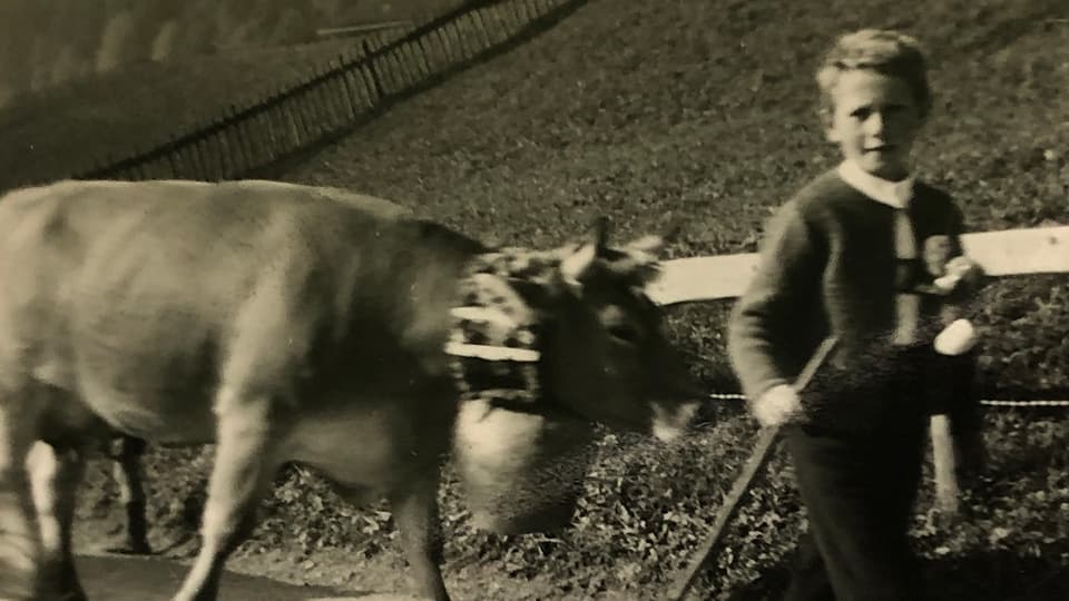 Schon als kleine Bub war Josef Gigers Liebe zu den Tieren gross.