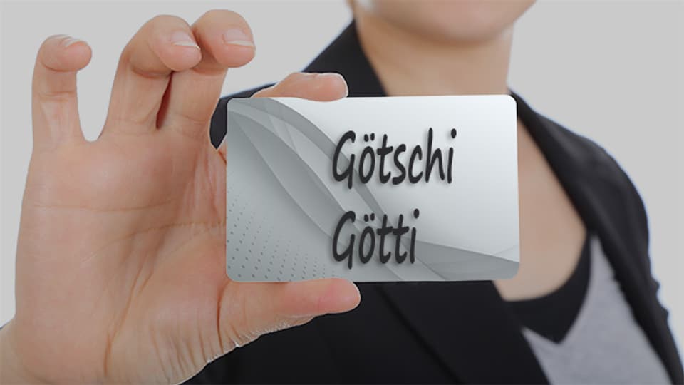 Der Ruf- oder Vorname Götschi kann überall und unabhängig entstanden sein.