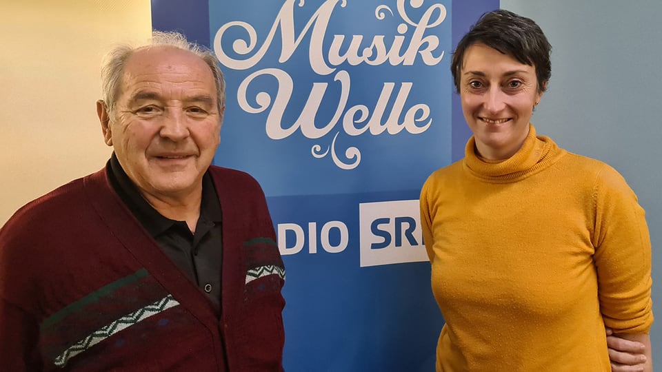Richard Strassmann ist zu Besuch bei Renate Anderegg im «SRF Musikwelle Brunch».