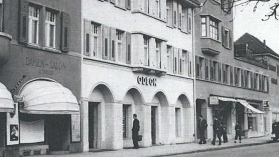 Das Kino Odeon Brugg im Jahr 1940.