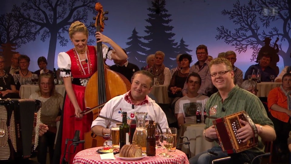 Die sogenannte Stubete hat auch in der TV-Sendung «Potzmusig» Tradition.