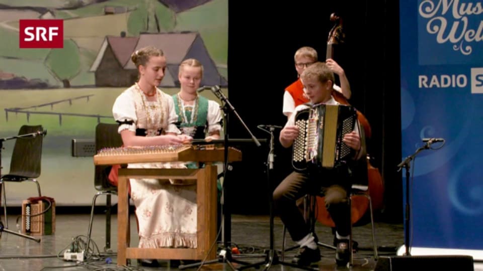 Echo vom Gerstgarten waren die Sieger in der Sparte instrumentale Volksmusik.