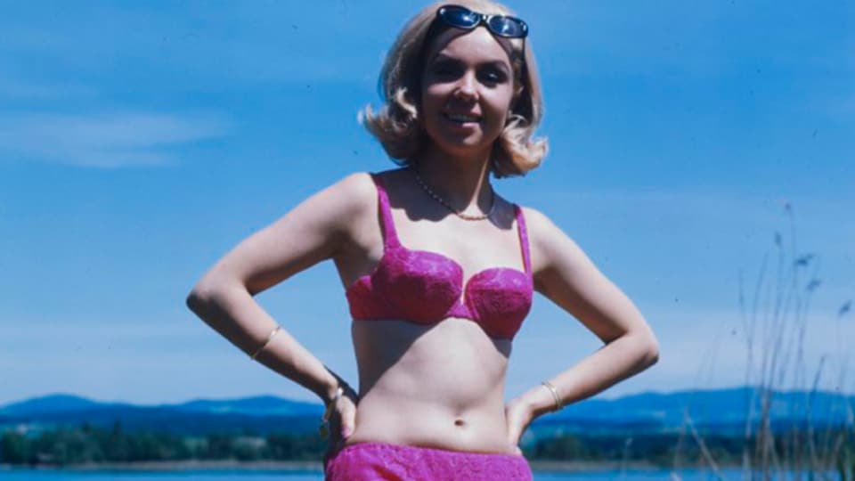 Früher gewagt – heute normal: der Bikini. Hier ein Exemplar von 1965.